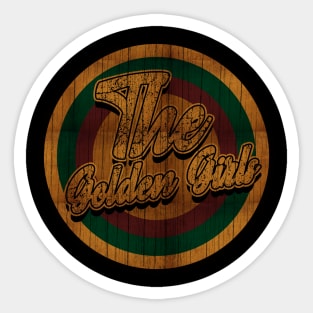 Circle Retro The Golden Girls Sticker